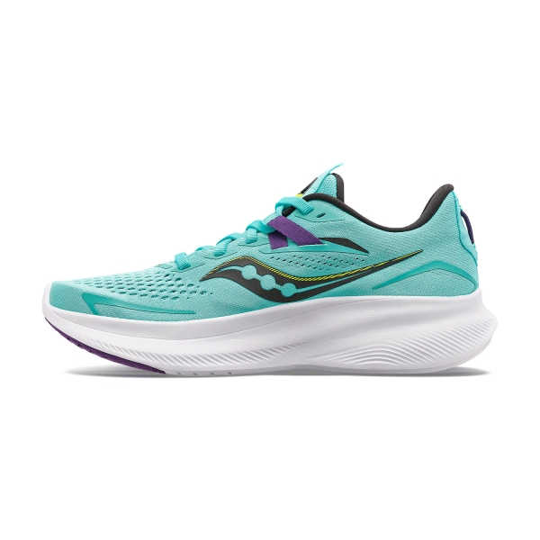Saucony Ride 15 - Cool Mint/Acid