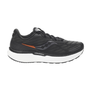 Men's Neutral Running Shoes Saucony Triumph 19  Black/White 2067810