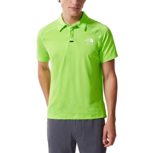 Men's Outdoor T-shirt The North Face AO Glacier Polo  Safety Green NF0A5IMLD6S