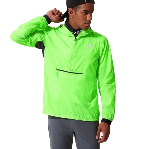 Men's Outdoor Jacket and Shirt The North Face Ao Wind Logo Jacket  Safety Green NF0A5IMCD6S