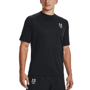 Camisetas Training Hombre Under Armour Armourprint Camiseta  Black/Halo Gray 13726070001