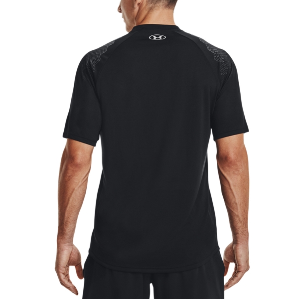 Under Armour Armourprint Maglietta - Black/Halo Gray