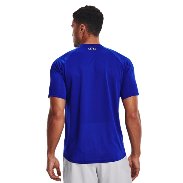 Under Armour Armourprint Maglietta - Royal/White
