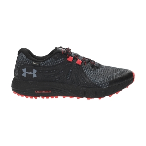 Men's Trail Running Shoes Under Armour Charged Bandit Trail GTX  Black/Wire 30227840001