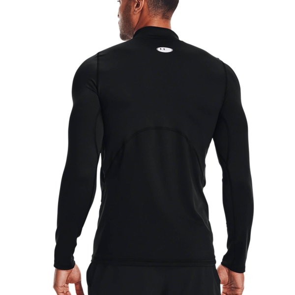 Under Armour ColdGear Logo Camisa - Black/White