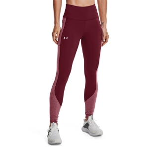 Pants e Tights Fitness e Training Donna Under Armour Cozy Blocked Tights  League Red/White 13702020626