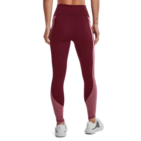 Under Armour Cozy Blocked Tights - League Red/White
