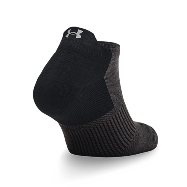 Under Armour Dry Socks - Black/Jet Gray/Black