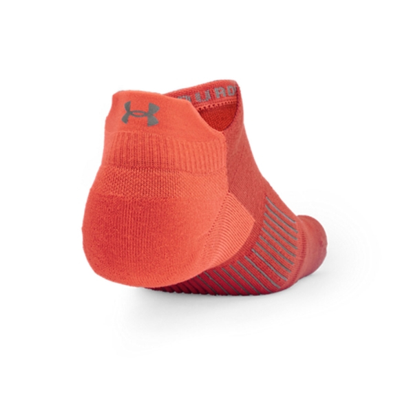 Under Armour Dry Calcetines - Phoenix Fire/Dark Orange/Concrete