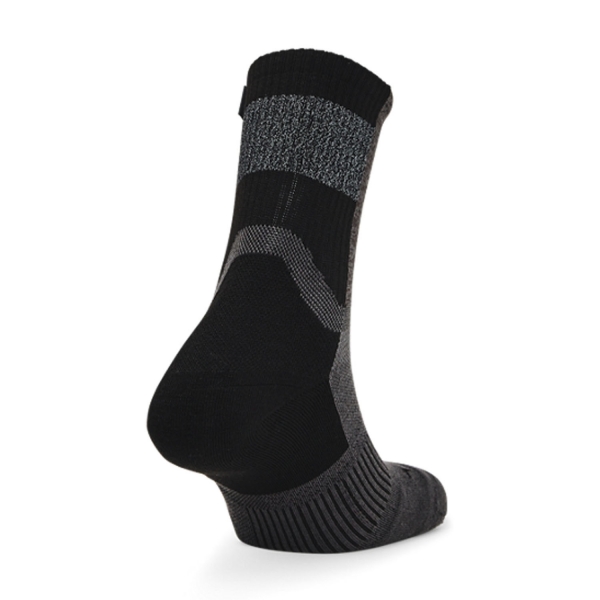 Under Armour Dry Crew Socks - Black/Jet Gray