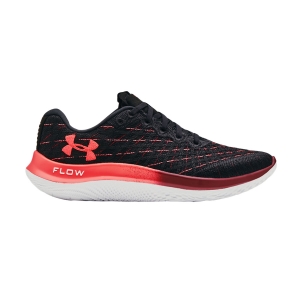 Men's Performance Running Shoes Under Armour Flow Velociti Wind  Black/Beta Red 30246440001