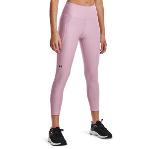 Pants e Tights Fitness e Training Donna Under Armour HeatGear HiRise 7/8 Tights  Mauve Pink/Black 13653350698
