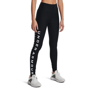 Women's Fitness & Training Pants and Tights Under Armour HeatGear Branded Tights  Black/White 13699010001