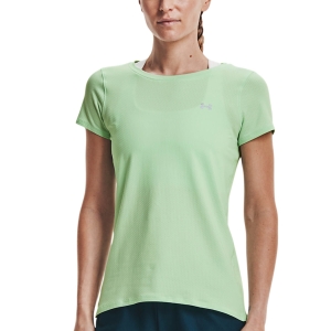 Women's Fitness & Training T-Shirt Under Armour HeatGear TShirt  Aqua Foam/Metallic Silver 13289640335