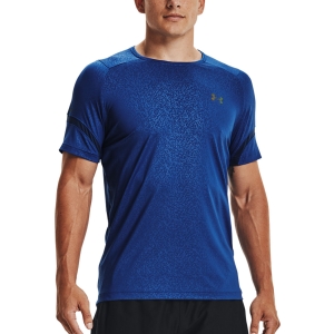 Men's Training T-Shirt Under Armour Rush 2.0 TShirt  Tech Blue/Black 13660640432