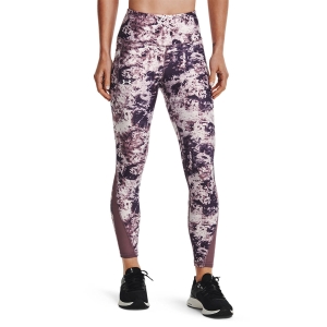 Pants y Tights Fitness y Training Mujer Under Armour HeatGear Tights  Ash Plum/White 13692910554