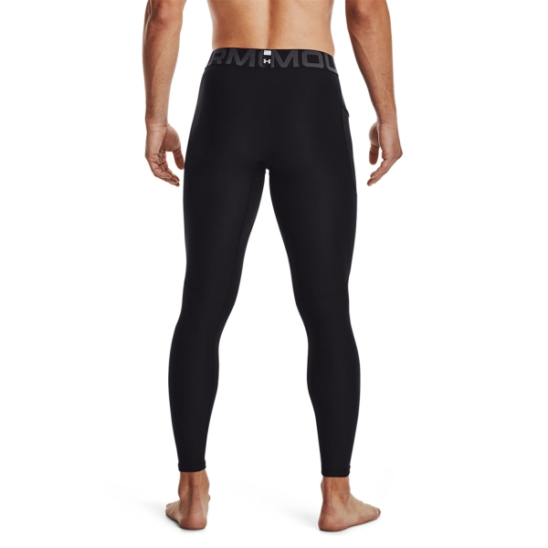 Under Armour HeatGear Tights - Black/White