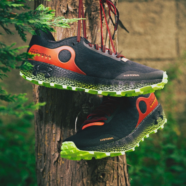 Under Armour Hovr Machina Off Road - Black/High Vis Yellow