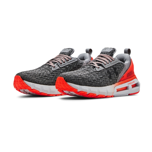 Under Armour HOVR Mega 2 Clone - Concrete/Phoenix Fire/Black