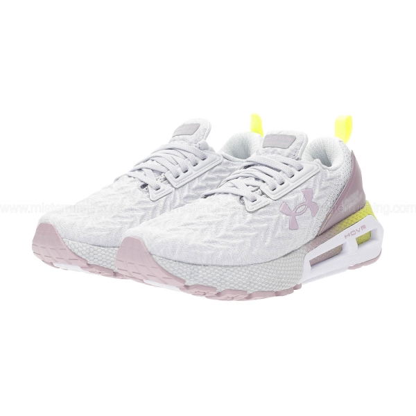Under Armour HOVR Mega 2 Clone - Halo Gray/Mauve Pink