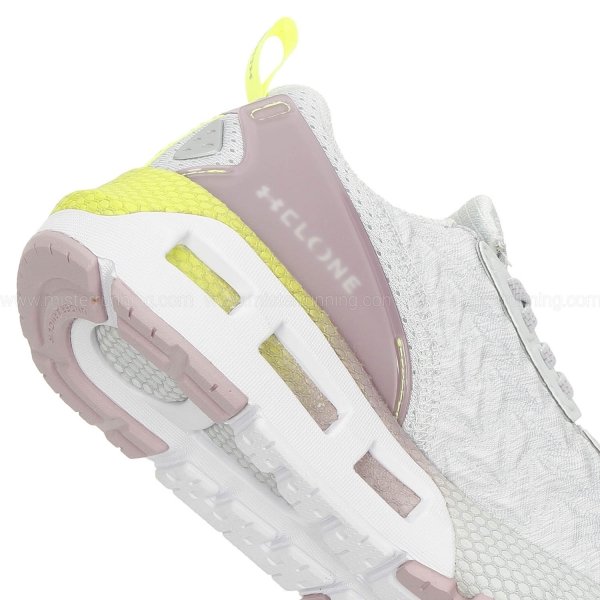 Under Armour HOVR Mega 2 Clone - Halo Gray/Mauve Pink