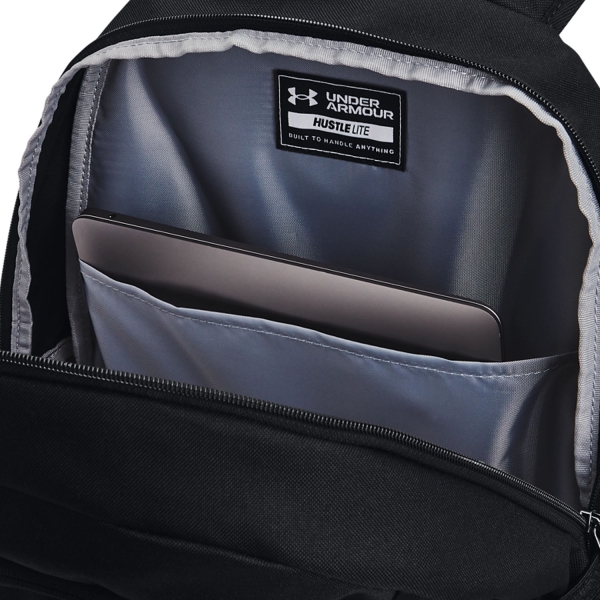 Under Armour Hustle Lite Backpack - Black/Pitch Gray