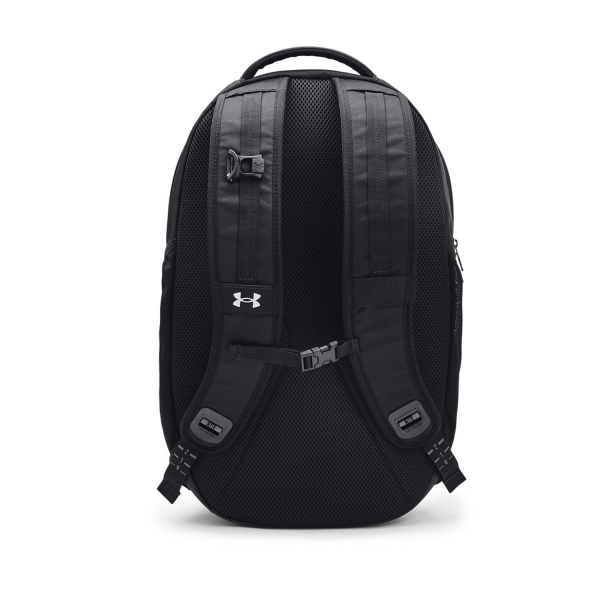 Under Armour Hustle Pro Mochila - Black/Metallic Silver