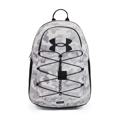 Under Armor Hustle Sport Backpack - Black/Silver - 1364181-001