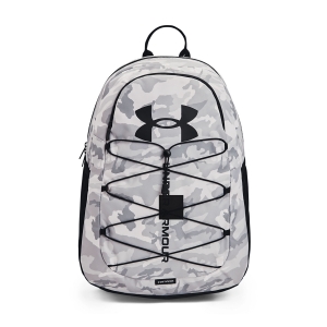 Under Armour Hustle Sport Backpack - White/Black