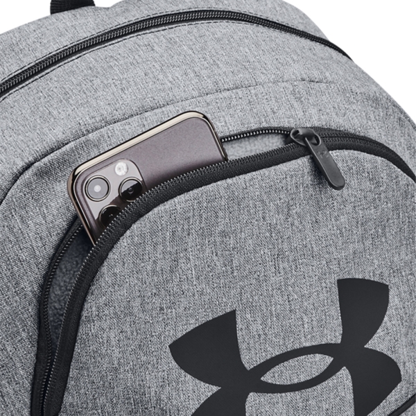 Under Armour Hustle Sport Mochila - Pitch Gray Medium Heather/Black