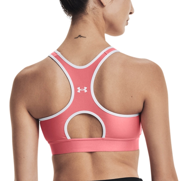 Under Armour Keyhole Sports Bra - Brilliance/White