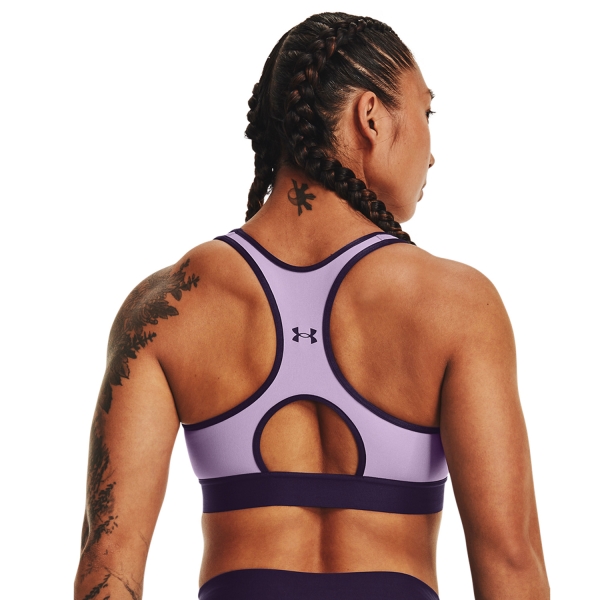 Under Armour Keyhole Sports Bra - Octane/Purple Switch