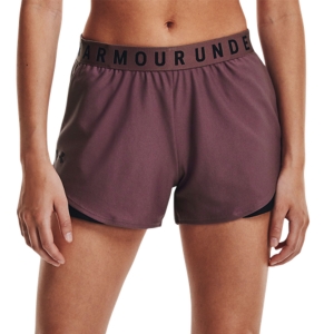 Women's Running Shorts Under Armour Play Up 3.0 3in Shorts  Ash Plum/Black 13445520554