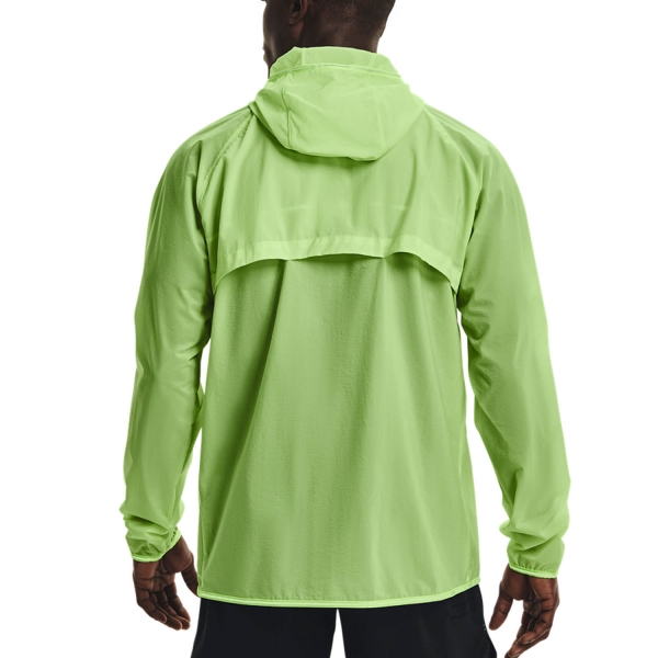 Under Armour Qualifier Storm Packable Jacket - Summer Lime/Hyper Green/Reflective