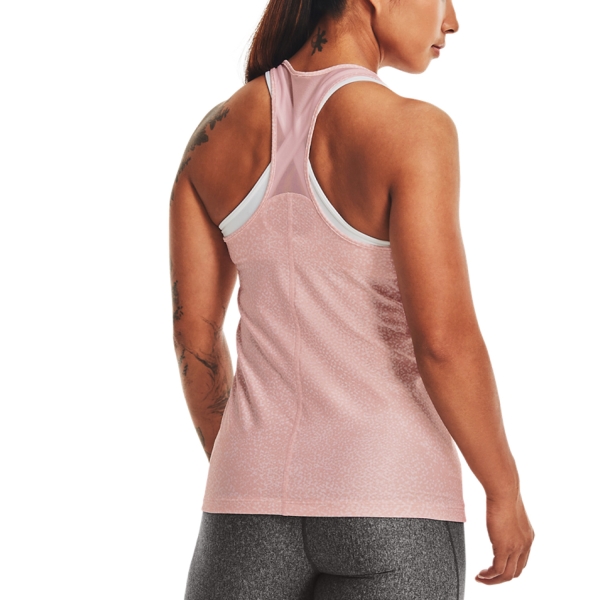 Under Armour Racer Print Canotta - Retro Pink/Pink Note/Metallic Silver