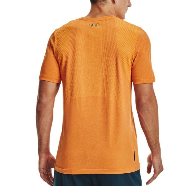 Under Armour Rush Seamless Maglietta - Omega Orange/Black