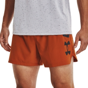 Men's Running Shorts Under Armour Speedpocket 5in Shorts  Fox/Jet Gray/Reflective 13614860842