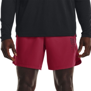Men's Running Shorts Under Armour Speedpocket 7in Shorts  Black Rose/Penta Pink/Reflective 13697800664