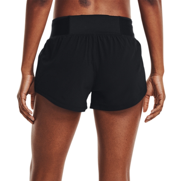 Under Armour Speedpocket 3in Shorts - Black/Reflective