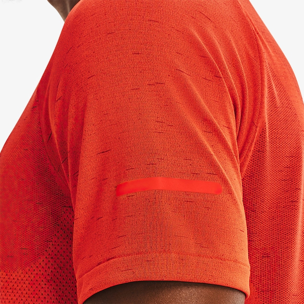 Under Armour Vanish Seamless T-Shirt - Phoenix Fire/Radiant Red/Reflective