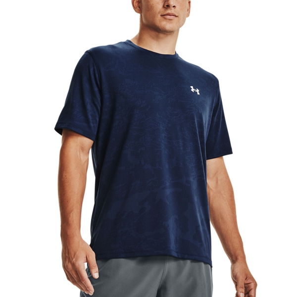 Maglietta Training Uomo Under Armour Vent Camo Maglietta  Academy/White 13615030408