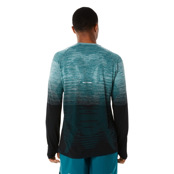 Asics Seamless Shirt - Velvet Pine/Performance Black