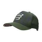 Compressport Trucker Cappello - RF Green/Navy Peo