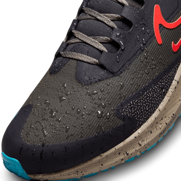 Nike Air Zoom Pegasus 39 Shield - Medium Ash/Bright Crimson/Khaki