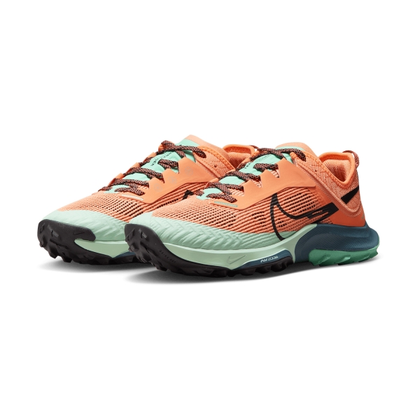 Nike Air Zoom Terra Kiger 8 - Orange Trance/Black/Mint Foam