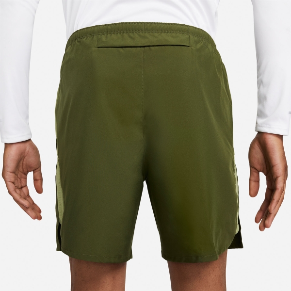 Nike Challenger 7in Shorts - Rough Green/Alligator/Reflective Silver