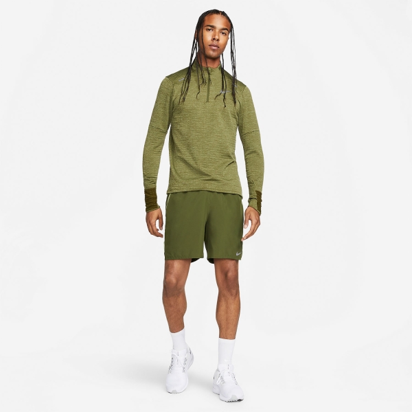 Nike Challenger 7in Shorts - Rough Green/Alligator/Reflective Silver