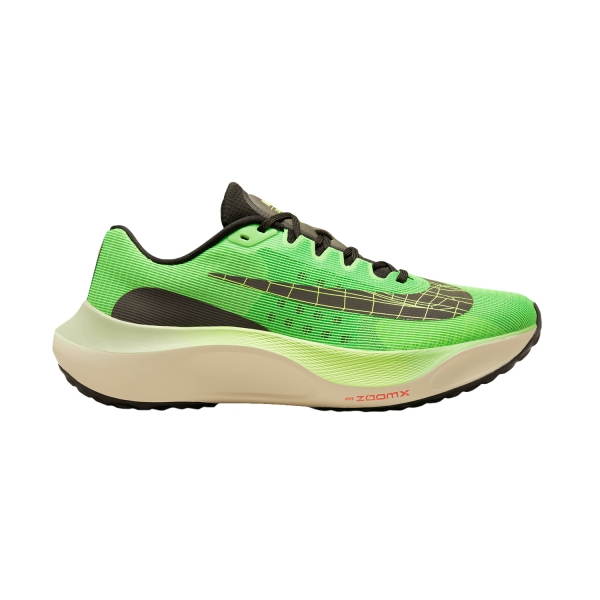 Men's Performance Running Shoes Nike Zoom Fly 5  Scream Green/Black/Honeydew/Coconut Milk DZ4783304