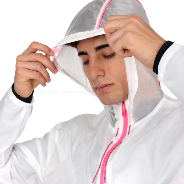 Under Armour Anywhere Jacket - White/Pink Punk/Reflective
