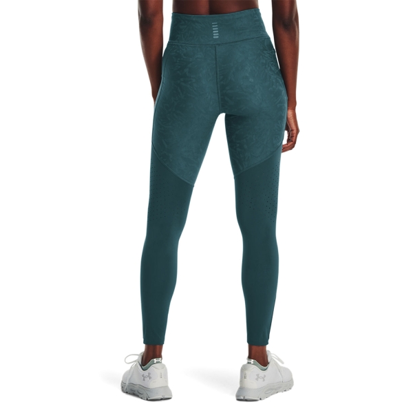 Under Armour Fly Fast 3.0 Graphic Tights - Tourmaline Teal/Reflective